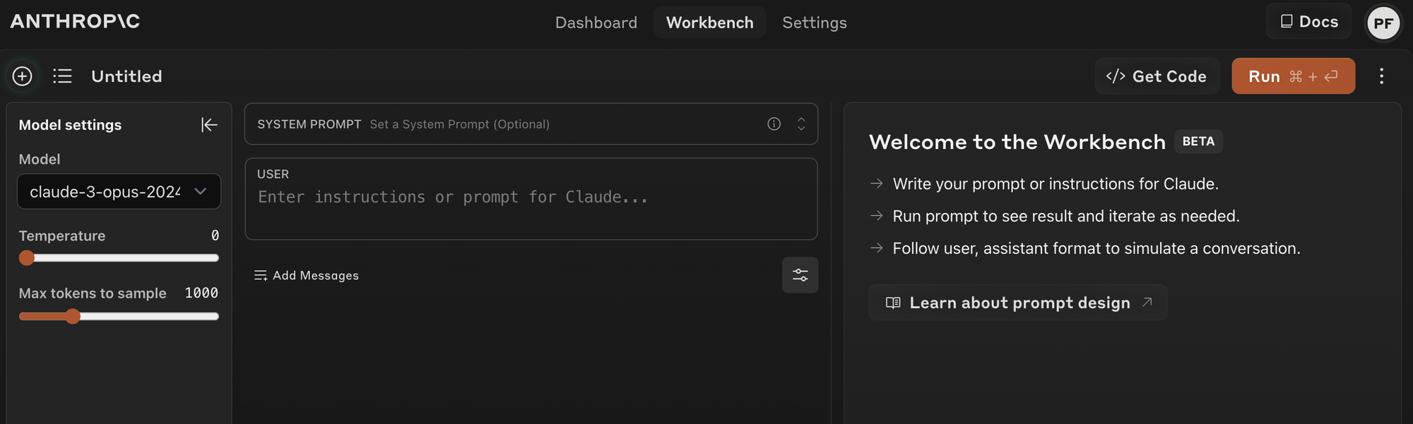 Getting Started with the Claude API